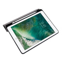 For iPad 10.2 2021 / 2020 / 2019 / iPad 10.2 2020 Silk Texture Horizontal Deformation Flip Leather Case with Holder & Pen Slot(Black)