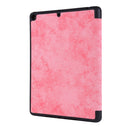 For iPad 10.2 2021 / 2020 / 2019 / iPad 10.2 2020 Silk Texture Horizontal Deformation Flip Leather Case with Holder & Pen Slot(Pink)