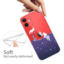 Painted Pattern High Transparent TPU Protective Case For iPhone 13 mini(Seal)