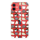 Painted Pattern High Transparent TPU Protective Case For iPhone 13 mini(Mini Cat)