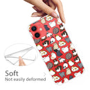 Painted Pattern High Transparent TPU Protective Case For iPhone 13 mini(Mini Cat)