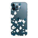 Painted Pattern High Transparent TPU Protective Case For iPhone 13 Pro(Magnolia)