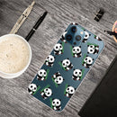 Painted Pattern High Transparent TPU Protective Case For iPhone 13 Pro(Panda)