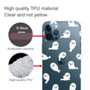 Painted Pattern High Transparent TPU Protective Case For iPhone 13 Pro(White Sea Lion)
