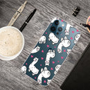 Painted Pattern High Transparent TPU Protective Case For iPhone 13 Pro(Alpaca)