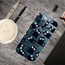 Painted Pattern High Transparent TPU Protective Case For iPhone 13 Pro Max(Funny Cats)