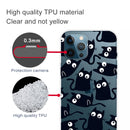 Painted Pattern High Transparent TPU Protective Case For iPhone 13 Pro Max(Funny Cats)
