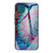 For Samsung Galaxy A22 5G Colorful Painted Glass Shockproof Protective Case(Mandala)
