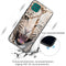 For Samsung Galaxy A22 5G Colorful Painted Glass Shockproof Protective Case(Leopard)