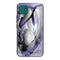 For Samsung Galaxy A22 5G Colorful Painted Glass Shockproof Protective Case(Butterfly)