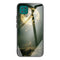 For Samsung Galaxy A22 5G Colorful Painted Glass Shockproof Protective Case(Moon)