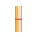Loop Type Sport Watch Band For Apple Watch Series 7 41mm / 6 & SE & 5 & 4 40mm / 3 & 2 & 1 38mm (Beige White)