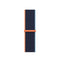 Loop Type Sport Watch Band For Apple Watch Series 7 41mm / 6 & SE & 5 & 4 40mm / 3 & 2 & 1 38mm(Dark Navy Blue)