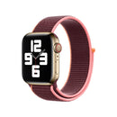 Loop Type Sport Watch Band For Apple Watch Series 7 41mm / 6 & SE & 5 & 4 40mm / 3 & 2 & 1 38mm(Plum)