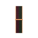 Loop Type Sport Watch Band For Apple Watch Series 7 41mm / 6 & SE & 5 & 4 40mm / 3 & 2 & 1 38mm (Cherry Green)