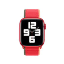 Loop Type Sport Watch Band For Apple Watch Series 7 45mm / 6 & SE & 5 & 4 44mm / 3 & 2 & 1 42mm(Red)
