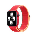 Loop Type Sport Watch Band For Apple Watch Series 7 45mm / 6 & SE & 5 & 4 44mm / 3 & 2 & 1 42mm(Red)