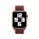 Loop Type Sport Watch Band For Apple Watch Series 7 45mm / 6 & SE & 5 & 4 44mm / 3 & 2 & 1 42mm(Plum)
