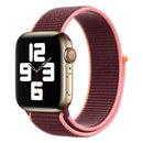Loop Type Sport Watch Band For Apple Watch Series 7 45mm / 6 & SE & 5 & 4 44mm / 3 & 2 & 1 42mm(Plum)