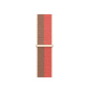 Loop Type Sport Watch Band For Apple Watch Series 7 45mm / 6 & SE & 5 & 4 44mm / 3 & 2 & 1 42mm (Pomelo Pink Wheat)