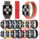 Loop Type Sport Watch Band For Apple Watch Series 7 45mm / 6 & SE & 5 & 4 44mm / 3 & 2 & 1 42mm (Cherry Green)