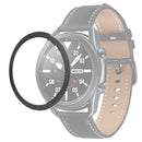 For Samsung Galaxy Watch 3 45mm Smart Watch Rhombus Texture Bezel Ring(Black)