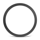 For Samsung Galaxy Watch 3 45mm Smart Watch Rhombus Texture Bezel Ring(Black)