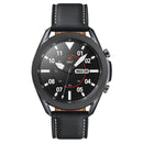 For Samsung Galaxy Watch 3 45mm Smart Watch Rhombus Texture Bezel Ring(Black)