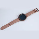 For Samsung Galaxy Watch 3 45mm Smart Watch Rhombus Texture Bezel Ring(Black)