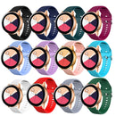 20mm Vertical Texture Silicone Watch Band(Emerald Green)