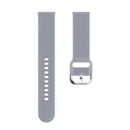 20mm Vertical Texture Silicone Watch Band(Grey)