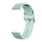 22mm Vertical Texture Silicone Watch Band(Emerald Green)