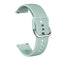 22mm Vertical Texture Silicone Watch Band(Emerald Green)