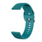 22mm Vertical Texture Silicone Watch Band(Green)