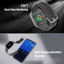 CS169 1.69 inch IPS Screen 5ATM Waterproof Sport Smart Watch, Support Sleep Monitoring / Heart Rate Monitoring / Sport Mode / Incoming Call & Information Reminder(Rose Gold)