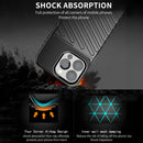 Thunderbolt Shockproof TPU Soft Case For iPhone 13 Pro(Black)