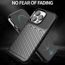 Thunderbolt Shockproof TPU Soft Case For iPhone 13 Pro Max(Black)
