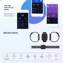 CS253 1.57 inch TFT Touch Screen 5ATM Waterproof Smart Watch, Support Sleep Monitoring / Heart Rate Monitoring / Sport Mode / Incoming Call & Information Reminder(Black)