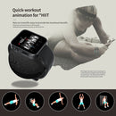 CS254 1.57 inch TFT Touch Screen 3ATM Waterproof Smart Watch, Support Sleep Monitoring / Heart Rate Monitoring / Bluetooth Voice Call / Bluetooth Music Playback(Black)
