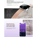 H1 1.3 inch TFT Screen IP68 Waterproof Smart Watch, Support Sleep Monitoring / Heart Rate Monitoring / ECG Electrocardiogram / Vascular Management / Body Temperature Monitoring(Orange)