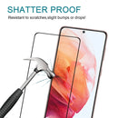 For Samsung Galaxy S21 5G Full Glue 9H HD 3D Curved Edge Tempered Glass Film(Black)