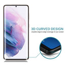 For Samsung Galaxy S21+ 5G Full Glue 9H HD 3D Curved Edge Tempered Glass Film(Black)