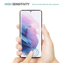 For Samsung Galaxy S21+ 5G Full Glue 9H HD 3D Curved Edge Tempered Glass Film(Black)