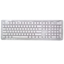 HXSJ P9 104 Keys PBT Color Mechanical Keyboard Keycaps(White)