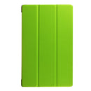 For Amazon Kindle Fire HD 10 2017 / 2019Custer Texture Horizontal Flip Leather Case with Three-folding Holder & Sleep / Wake-up Function(Green)