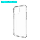 Shockproof Transparent TPU Protective Case For iPhone 13 mini(Transparent)