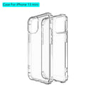 Shockproof Transparent TPU Protective Case For iPhone 13 mini(Transparent)