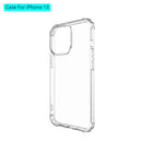 Shockproof Transparent TPU Protective Case For iPhone 13(Transparent)