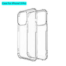 Shockproof Transparent TPU Protective Case For iPhone 13 Pro(Transparent)