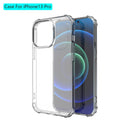 Shockproof Transparent TPU Protective Case For iPhone 13 Pro(Transparent)